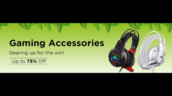 Up To 75% Off On Gaming Accessories