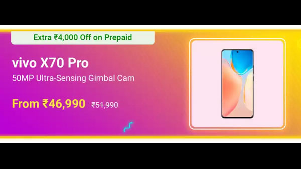 vivo X70 Pro (Cosmic Black, 128 GB)  (8 GB RAM)