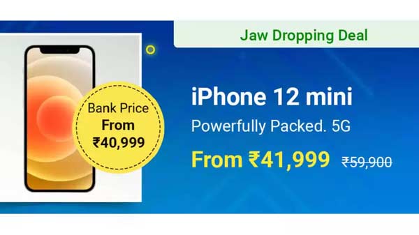 APPLE iPhone 12 Mini (Black, 64 GB)