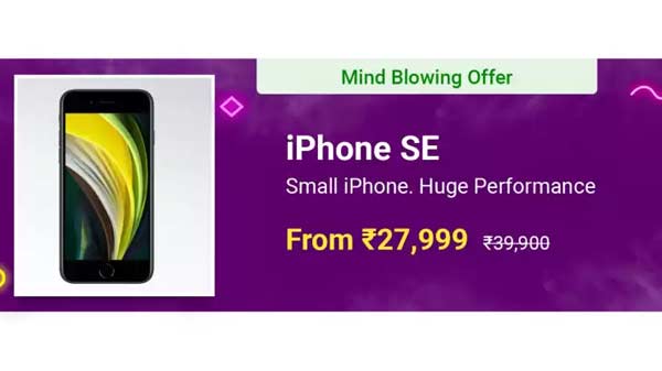 APPLE iPhone SE (Red, 64 GB)