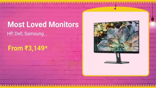 Best Monitors Starts From Rs. 3,149