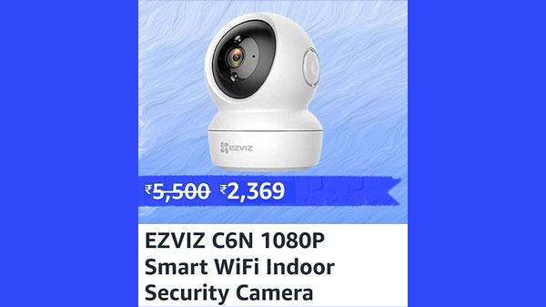 EZVIZ C6N WiFi Indoor Home Smart Security Pan & Tilt Camera