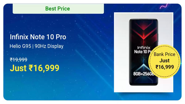 Infinix Note 10 Pro (Nordic Secret, 256 GB)  (8 GB RAM)