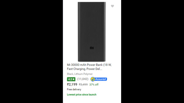 Mi 30,000 mAh Power Bank