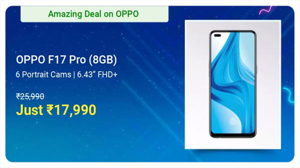 OPPO F17 Pro (Matte Black, 128 GB)  (8 GB RAM)