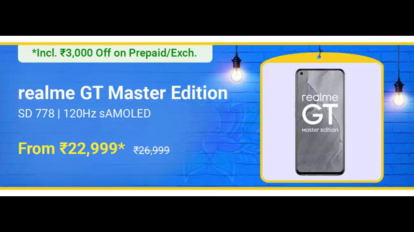 Realme GT Master Edition (Cosmos Black, 128 GB)  (6 GB RAM)