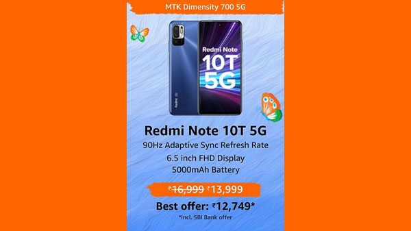 Redmi Note 10T 5G