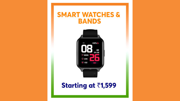 Smartwatches Starting From Rs. 1,599