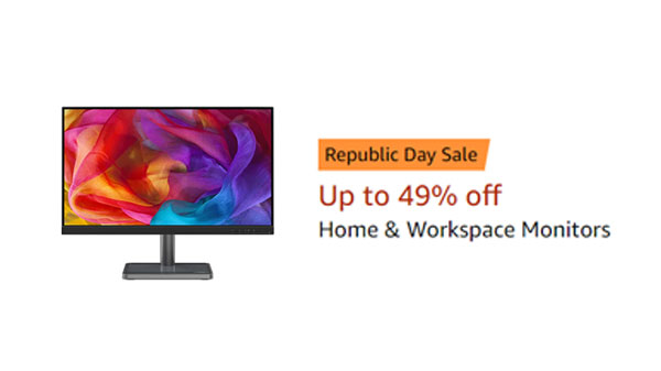 Up To 49% Off On Home And Workspace Monitors