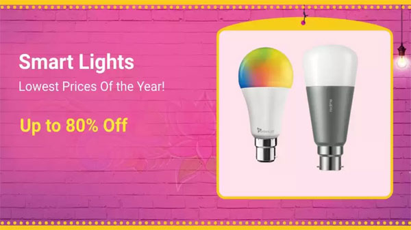Up To 80% Off On Smart Lights