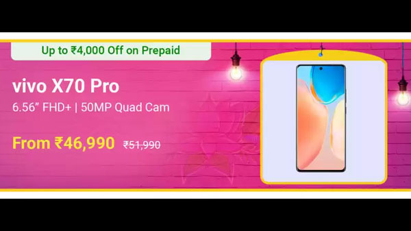 Vivo X70 Pro (Cosmic Black, 256 GB)  (12 GB RAM)