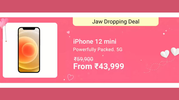 APPLE iPhone 12 Mini (Black, 64 GB)