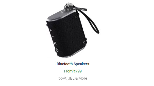 Bluetooth Speakers Starts From Rs. 799