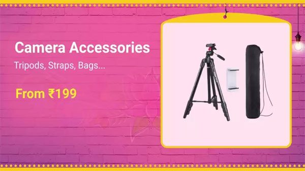 Camera Accessories Starts From Rs. 199