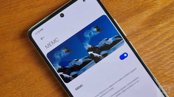 Enable MEMC For Smoother Graphics & Transitions
