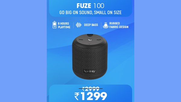 Infinity (JBL) Fuze 100, Wireless Portable Bluetooth 