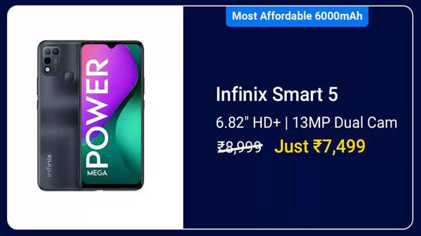 Infinix Smart 5 ( Purple, 32 GB)  (2 GB RAM)