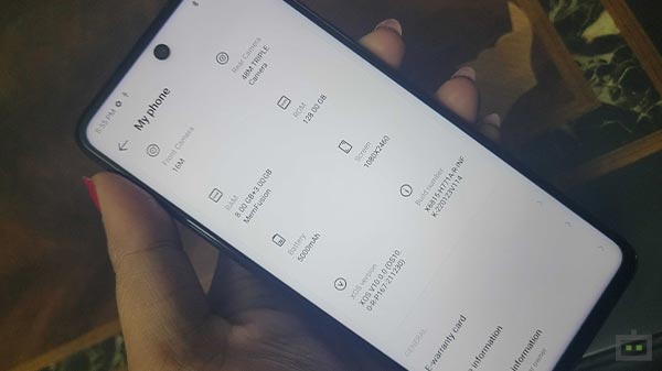 Infinix Zero 5G delivers acceptable performance Infinix Zero 5G delivers acceptable performance