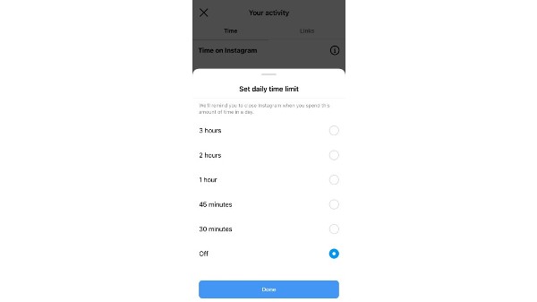 Instagram Removes Lower Daily Limit Options