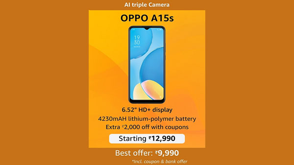 OPPO A15s