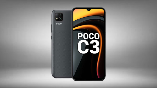 POCO C3 (Matte Black, 64 GB)  (4 GB RAM)
