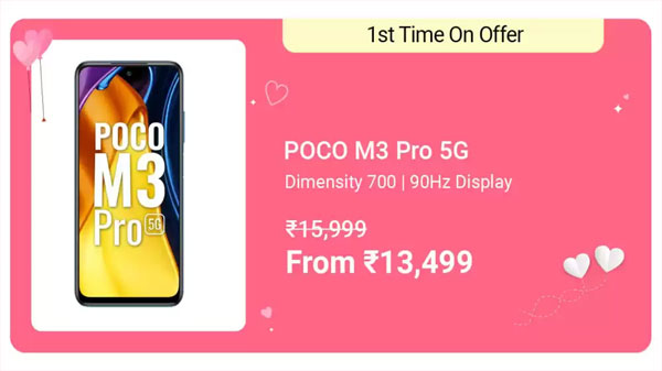 POCO M3 Pro 5G (Power Black, 128 GB)  (6 GB RAM)
