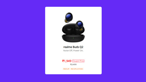 Realme Buds Q2 (Grey)