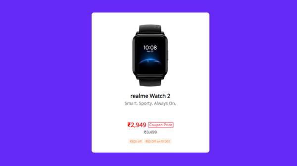 Realme Watch 2 (Black)