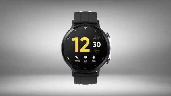 Realme Watch S  (Black Strap, Regular)