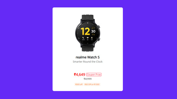 Realme Watch S (Silver)