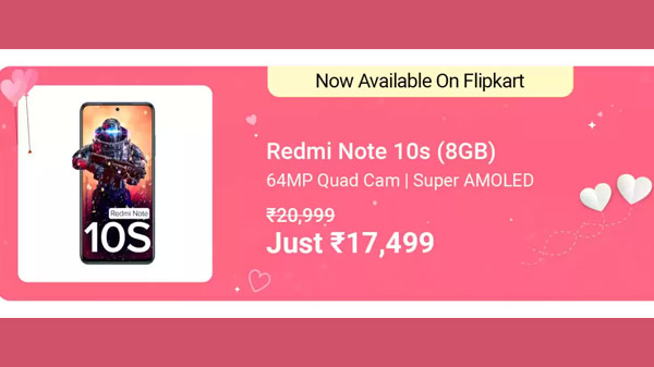 REDMI Note 10S (Deep Sea Blue, 128 GB)  (8 GB RAM)