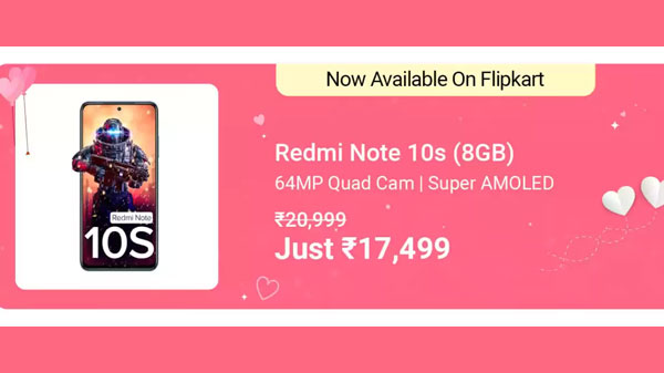 REDMI Note 10S (Deep Sea Blue, 128 GB)  (8 GB RAM)