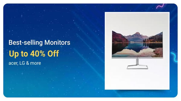 Up To 40% Off On Best Selling Monitors