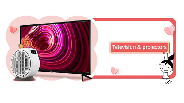 Up To 40% Off On Smart TVs and Projectors