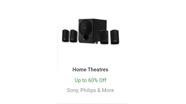 Up To 60% Off On Home Theater