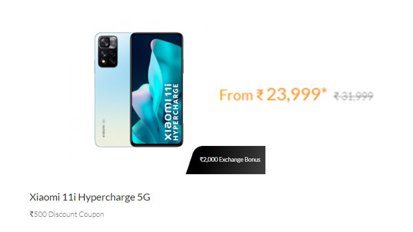 Xiaomi 11i Hypercharge 5G