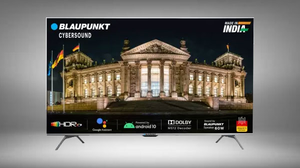 Blaupunkt Cybersound 126 cm (50 inch) Ultra HD (4K) LED Smart Android TV Blaupunkt Cybersound 126 cm (50 inch) Ultra HD (4K) LED Smart Android TV