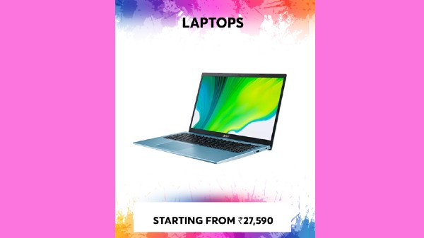 Laptops Starting From Rs. 20,000
