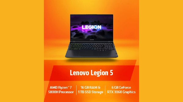 LenoLegion 5 AMD Ryzen 7 5800H 15.6