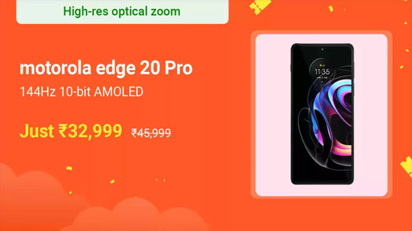 Motorola Edge 20 Pro (Midnight Sky, 128GB) (8GB RAM) Motorola Edge 20 Pro (Midnight Sky, 128GB) (8GB RAM)