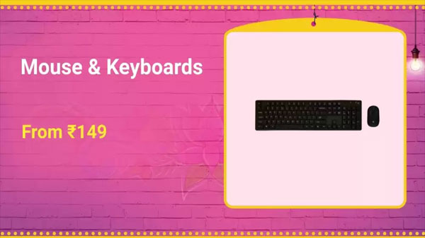 Mouse And Keyboards From Rs. 149