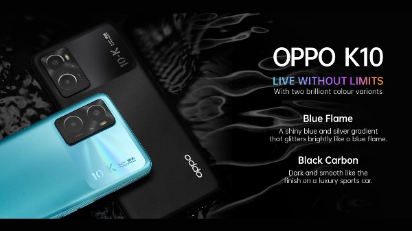 Oppo K10 Features