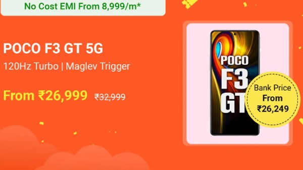 POCO F3 GT (Gunmetal Silver, 128 GB) (8 GB RAM) POCO F3 GT (Gunmetal Silver, 128 GB) (8 GB RAM)
