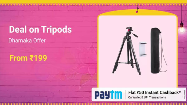 Tripods From Rs. 199