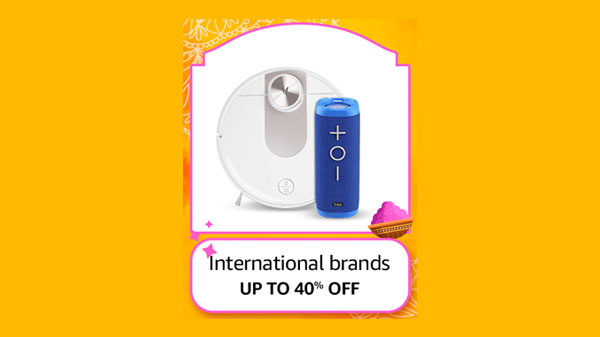 Up To 40% Off On International Brand Gadgets