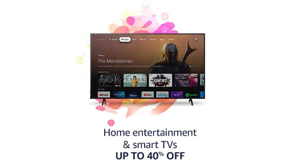 Up To 40% Off On Smart TVs
