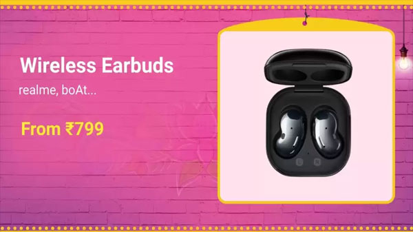 Wireless Earbuds From Rs. 799