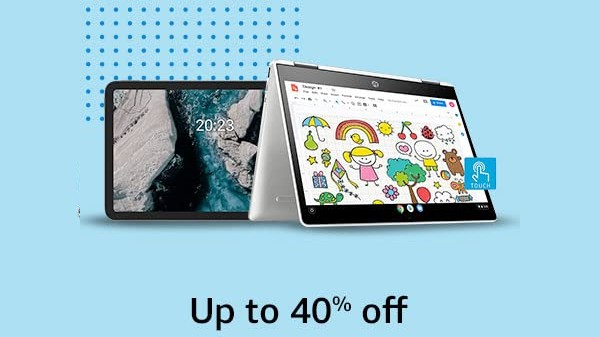 Up to 40% Off On laptops And Tablets
