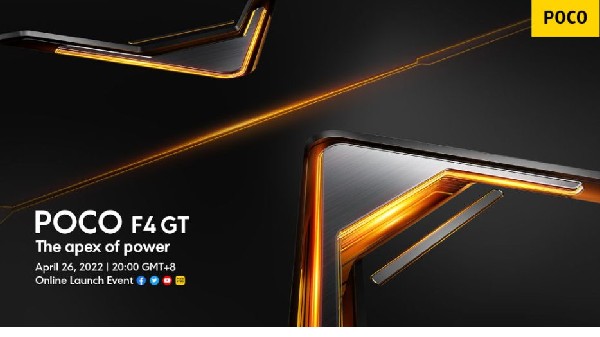 Poco F4 GT Launching Later This Month