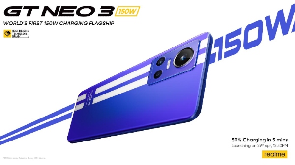 Realme GT Neo 3 Is Coming To India Just A Day After OnePlus 10R